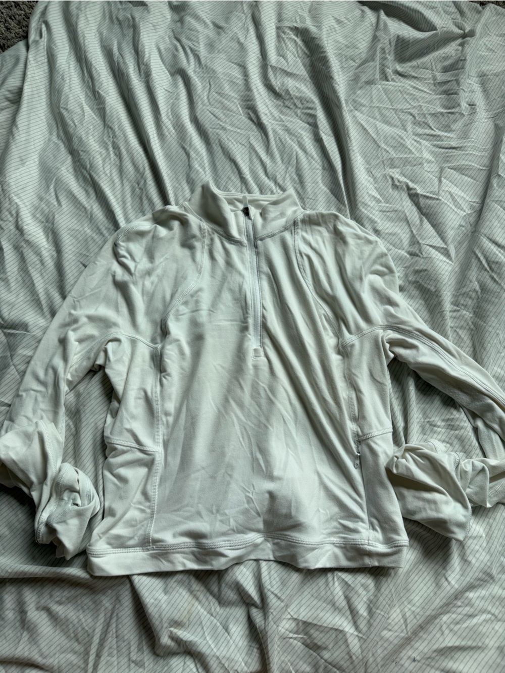 Lululemon Its Rulu Run Cropped Half-Zip